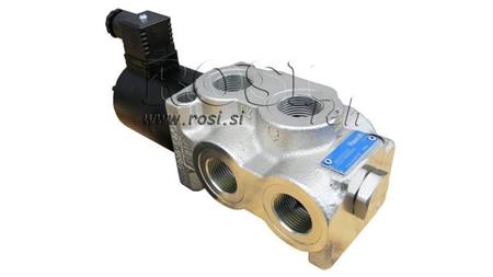 6-weg klep 3/4 (6/2) 12V - 140lit