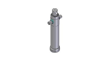 3025F - TELESCOPISCHE CYLINDER STANDAARD/GAT 2 FASES REIS 895 DIAMETER 95