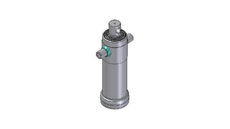 3046F - TELESCOPISCHE CYLINDER STANDAARD/GAAT 4 FASES REIS 1290 DIAMETER 124