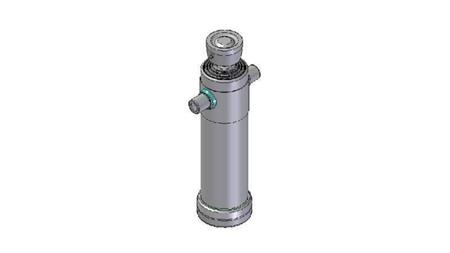 3047S - TELESCOPISCHE CYLINDER STANDAARD/BAL 4 FASES SLAAG 1510 DIAMETER 124