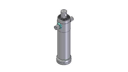 3048F - TELESCOPISCHE CYLINDER STANDAARD/GAAT 4 FASES REIS 1710 DIAMETER 124