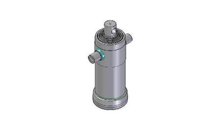3053F -TELESCOPICKÝ CYLINDR STANDARD/DÍRA 5 STUPŇŮ ZDVIH 1480 FI 152