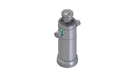 3057S -TELESCOPISCHE CYLINDER STANDAARD/BAL 5 FASES SLAG 830 DIAMETER 152