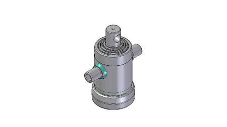 3060F - TELESCOPISCHE CYLINDER STANDAARD/GAT 4 FASES SLAAG 500 DIAMETER 112