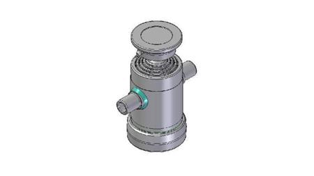 3060S -TELESCOPICKÝ CYLINDR STANDARD/KULIČKA 4 STUPNĚ ZDVIH 500 PRŮMĚR 112