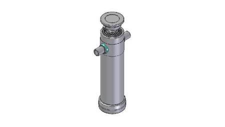 3067S - TELESCOPISCHE CYLINDER STANDAARD/BAL 4 FASES SLAAG 1390 DIAMETER 112