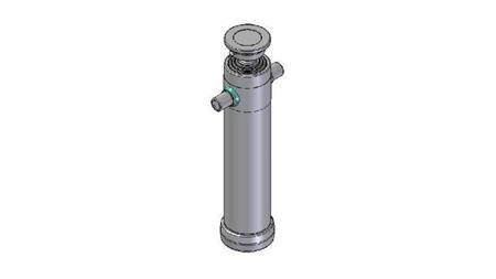 3068S - TELESCOPISCHE CYLINDER STANDAARD/BAL 4 FASES SLAG 1710 DIAMETER 112
