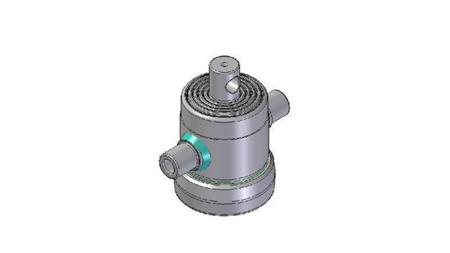 3090F - TELESCOPISCHE CYLINDER STANDAARD/GAT 5 FASES SLAAG 500 FI 124
