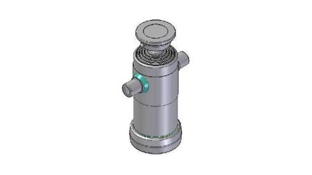 3093S - TELESCOPISCHE CYLINDER STANDAARD/BAL 5 FASES SLAAG 1190 DIAMETER 124
