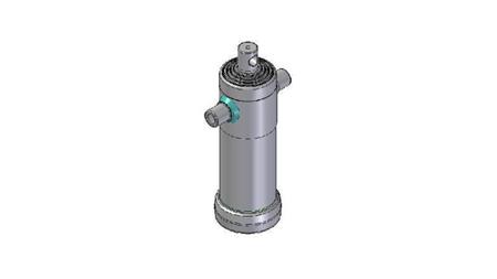 3095F -TELESCOPICKÝ CYLINDR STANDARD/DÍRA 5 STUPŇŮ ZDVIH 2140 FI 124