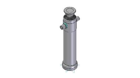 3096S -TELESCOPICKÝ CYLINDR STANDARD/KULIČKA 5 STUPŇŮ ZDVIH 2490 PRŮMĚR 124