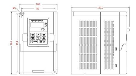 FREQUENTIEOMZETTER-INVERTER 3Fase 2.2kW GD10-2R2G-4-B