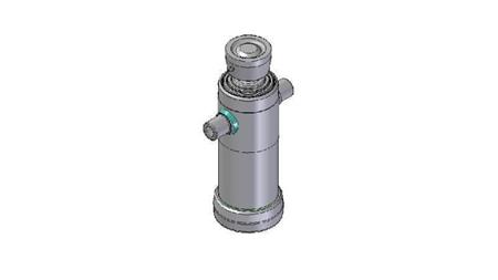 4031S -TELESCOPICKÝ CYLINDR STANDARD/KULIČKA 3 STUPNĚ ZDVIH 743 PRŮMĚR 124