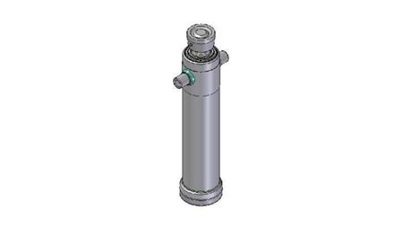 4037S -TELESCOPIC ZYLINDER STANDARD/KUGEL 3 STUFEN HUB 1493 DURCHMESSER 124