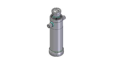 4039S - TELESCOPISCHE CYLINDER STANDAARD/BAL 3 FASES SLAAG 2093 DIAMETER 152