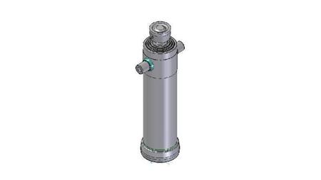 4040S - TELESCOPISCHE CYLINDER STANDAARD/BAL 4 FASES SLAG 1980 DIAMETER 152