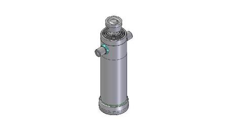 4044S -TELESCOPICKÝ CYLINDR STANDARD/KULIČKA 4 STUPNĚ ZDVIH 1700 PRŮMĚR 152