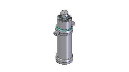 4047F -TELESCOPICKÝ CYLINDR STANDARD/DÍRA 4 STUPNĚ ZDVIH 1970 FI 170