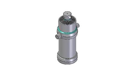 4052F -TELESCOPICKÝ CYLINDR STANDARD/DÍRA 5 STUPŇŮ ZDVIH 2100 FI 190
