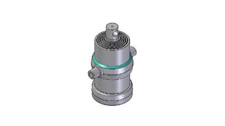 4058F - TELESCOPISCHE CYLINDER STANDAARD/GAT 6 FASES SLAAG 1540 FI 190