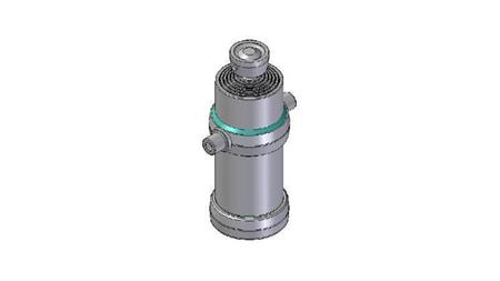 4060S - TELESCOPISCHE CYLINDER STANDAARD/BAL 6 FASES SLAAG 2225 DIAMETER 190