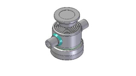 6002S -TELESCOPICKÝ CYLINDR STANDARD/KULIČKA 6 STUPŇŮ ZDVIH 840 PRŮMĚR 124