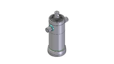 6009F - TELESCOPISCHE CYLINDER STANDAARD/GAT 6 FASES SLAAG 1780 FI 152