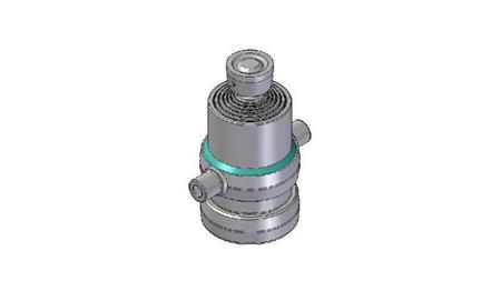 6019S - TELESCOPISCHE CYLINDER STANDAARD/BAL 6 FASES SLAAG 1345 DIAMETER 170