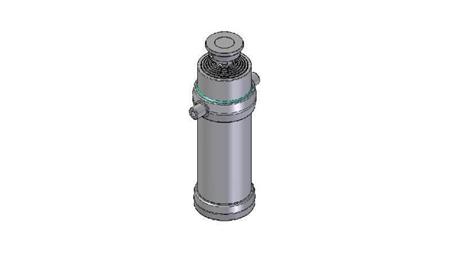 6056S - TELESCOPISCHE CYLINDER STANDAARD/BAL 6 FASES SLAAG 3265 DIAMETER 215