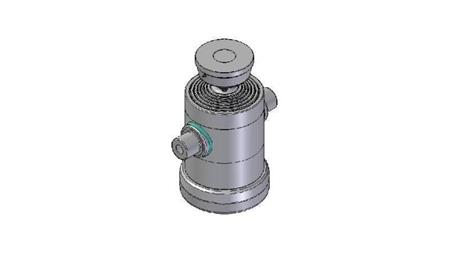 6062S - TELESCOPISCHE CYLINDER STANDAARD/BAL 6 FASES REIS 1680 DIAMETER 240