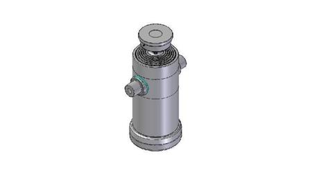 6065S - TELESCOPISCHE CYLINDER STANDAARD/BAL 6 FASES REIS 2400 DIAMETER 240