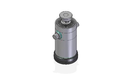 6091S - TELESCOPISCHE CYLINDER STANDAARD/BAL 6 FASES REIS 3700 DIAMETER 300