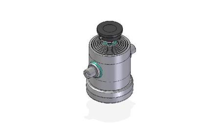 7029S - TELESCOPISCHE CYLINDER STANDAARD/BAL 7 FASES REIS 1492 DIAMETER 240