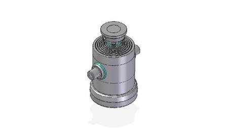 7030S - TELESCOPICKÝ CYLINDR STANDARD/KULIČKA 7 STUPŇŮ CESTA 1632 PRŮMĚR 240
