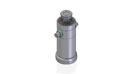 7037S -TELESCOPISCHE CYLINDER STANDAARD/BAL 7 FASES REIS 3322 DIAMETER 240