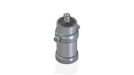 7053F - TELESCOPISCHE CYLINDER STANDAARD/GAT 7 FASES SLAAG 2555 FI 215