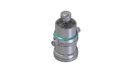 8005S -TELESCOPISCHE CYLINDER STANDAARD/BAL 8 FASES REIS 2060 DIAMETER 190