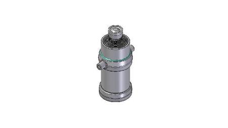 8023S - TELESCOPICKÝ CYLINDR STANDARD/KULIČKA 8 STUPŇŮ ZDVIH 2685 PRŮMĚR 215
