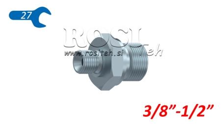HYDRAULISCHE REDUCER BSP 3/8-1/2