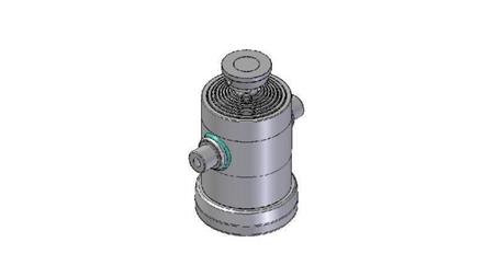 8032S - TELESCOPISCHE CYLINDER STANDAARD/BAL 8 FASES REIS 2220 DIAMETER 270