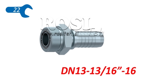 HYDRAULISCHE AANSLUITING AGORFS MAN DN13-13/16-16