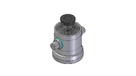 9030S - TELESCOPISCHE CYLINDER STANDAARD/BAL 9 FASES REIS 2077 DIAMETER 270