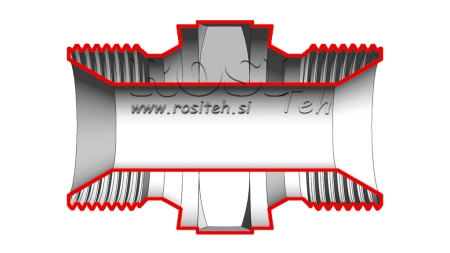 HYDRAULISCHE DUAL KLEP BSP 3/8