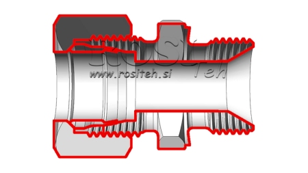 HYDRAULISCHE DUAL KLEP MET MOER AS16-BSP1/2