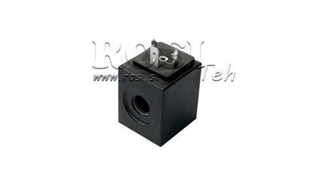 ELEKTROMAGNETICKÁ CÍVKA 12V DC - fi 13mm-38mm IP65