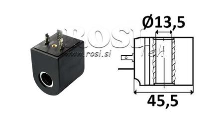ELEKTROMAGNETISCHE SPOEL 230V DC - CB08 - fi 13.5mm-39.3mm 17W