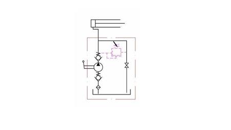 HANDPOMP 45CC -SD- ENKELE RICHTING - afmetingen