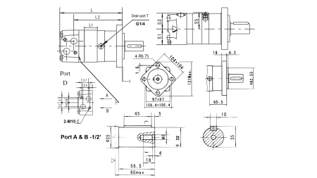 MOTOR HIDRÁULICO MR 32 ECO (ALSG2-L-32)