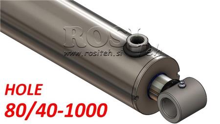 hydraulický cylindr otvor 80-40-1000