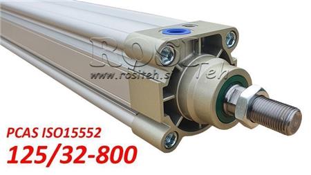 PNEUMATISCHE CYLINDER PCAS 125/32-800 BE ISO15552